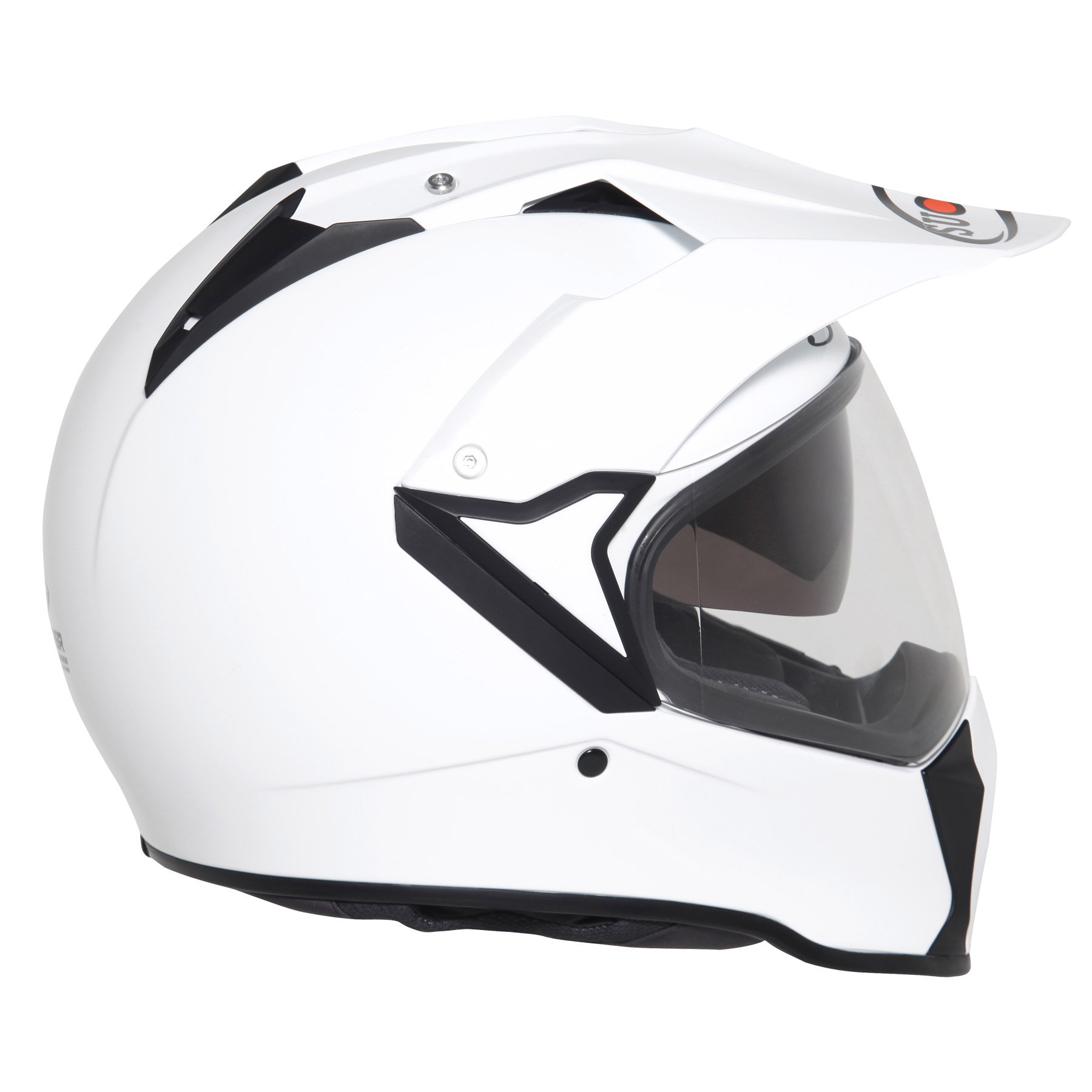 Suomy Motorradhelm Enduro/Trail MX Tourer, Weiß (Plain White), XL von Suomy