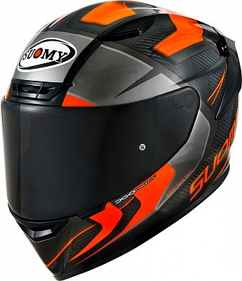Suomy TX-Pro Advance Carbon, Integralhelm - Schwarz/Neon-Orange - S von Suomy