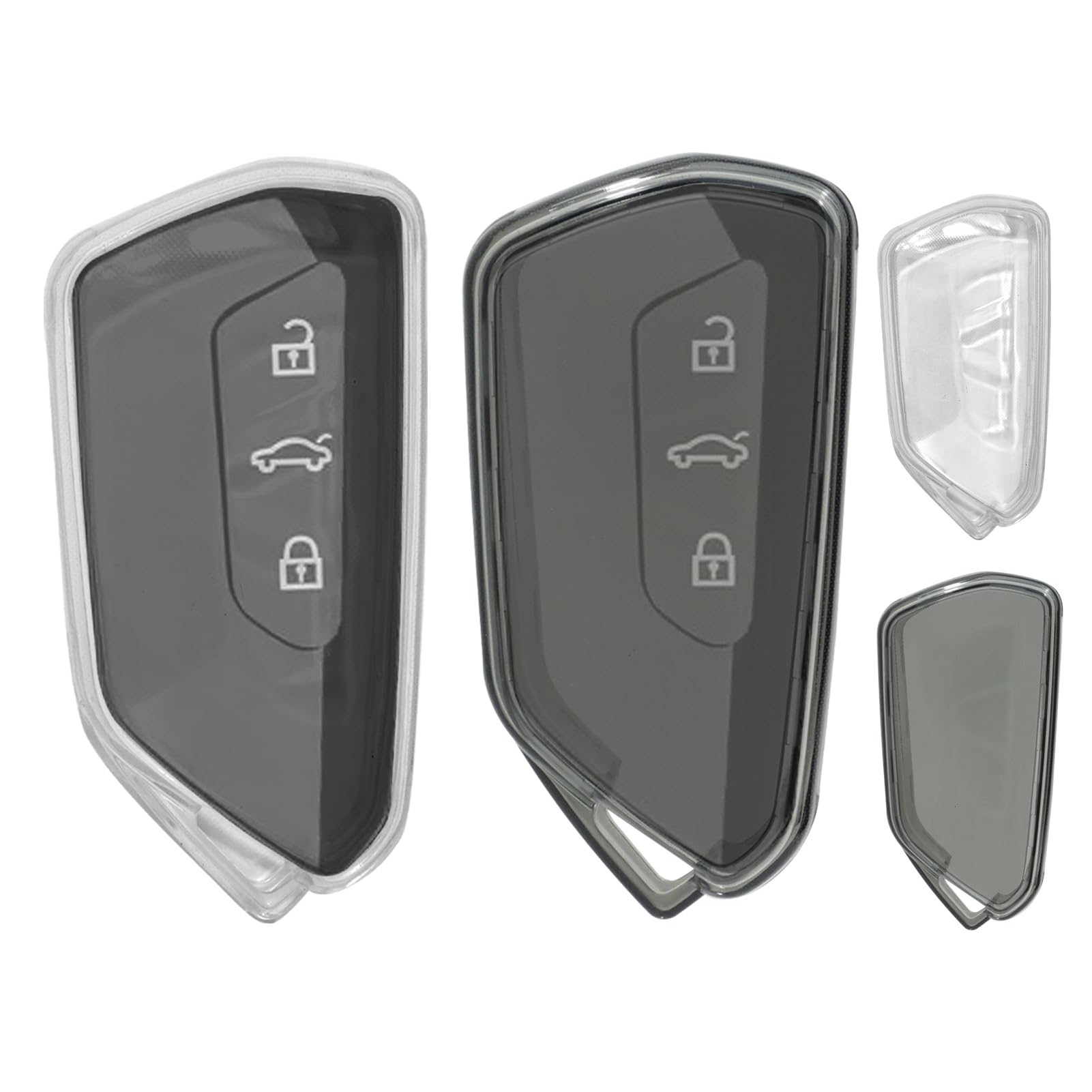 Schlüsselhülle Autoschlüssel Hülle, 2 Stück Schlüssel Cover TPU Schlüsselgehäuse, 3 Tasten, für Golf 8 GTE GTI ID.3 ID.4 Seat Leon MK4 Tarraco Ateca Skoda Octavia 4 Cupra Formentor Bornc Schlüsselhülle Autoschlüssel Hülle, 2 Stück Schlüssel Cover TPU Schlüsselgehäuse, 3 Tasten, für Golf 8 GTE GTI ID.3 ID.4 Seat Leon MK4 Tarraco Ateca Skoda Octavia 4 Cupra Formentor Bornc von Supecesorio