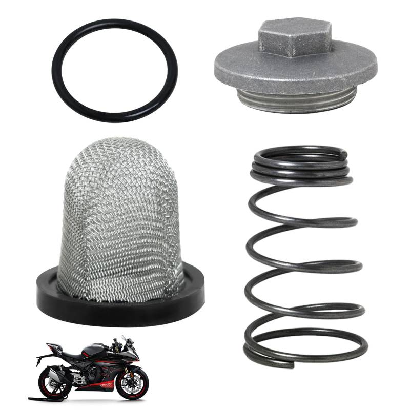 Uego Ölablassstopfen Set Gy6, Ölfüllstöpsel für Scooter mit Entwässerungsstopfen von Acei, für 50-150 cc von Supecesorio