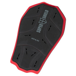 Super Shield HTP-6, Rückenprotektor Schwarz Rot von Super Shield