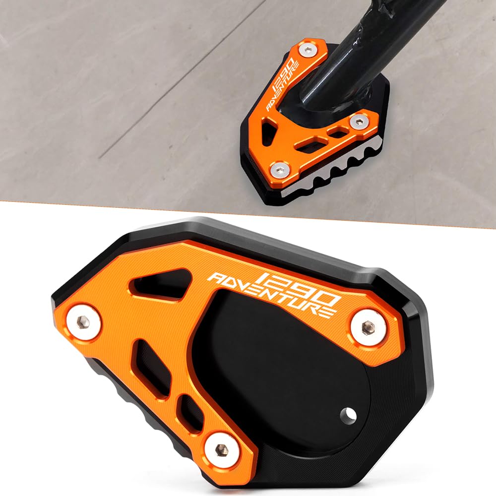 Motorrad Seitenständer Fit For 1290 Adventure 2014 2015 2016 | 1290 Adventure R | S | T 2016-2020 2021 2022 2023 Ständer Platte Passt Kickstand Side Stand 1290 Accessories Orange - Black Motorrad Seitenständer Fit For 1290 Adventure 2014 2015 2016 | 1290 Adventure R | S | T 2016-2020 2021 2022 2023 Ständer Platte Passt Kickstand Side Stand 1290 Accessories Orange - Black von Super Vici