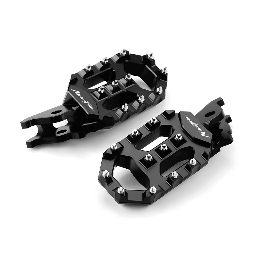 Super Vici Motorrad Offroad-Fußrasten passend für CRF 1000/1100 L Africa Twin 2018-2024 Fußrastenablage, africa twin 1100 1000 Zubehör, Black Super Vici Motorrad Offroad-Fußrasten passend für CRF 1000/1100 L Africa Twin 2018-2024 Fußrastenablage, africa twin 1100 1000 Zubehör, Black von Super Vici