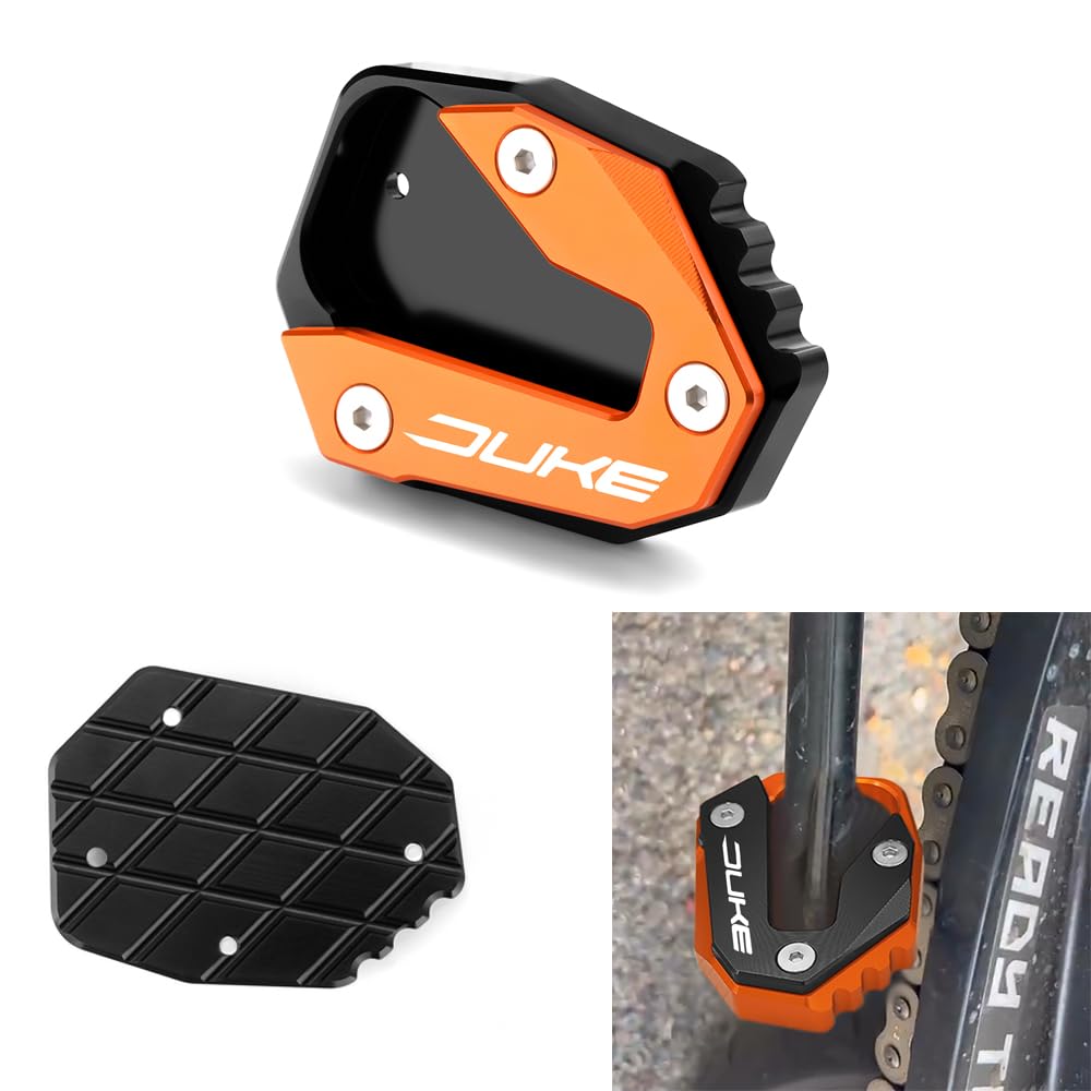 Vici Motorrad Orange & Black Seitenständer Fit For 790 DUKE 2018-2024 | 890DUKE 2020-2024 990DUKE 2023 2024 | DUKE 790 890 990 Ständer Platte Passt Kickstand Pedale DUKE Accessories Vici Motorrad Orange & Black Seitenständer Fit For 790 DUKE 2018-2024 | 890DUKE 2020-2024 990DUKE 2023 2024 | DUKE 790 890 990 Ständer Platte Passt Kickstand Pedale DUKE Accessories von Super Vici