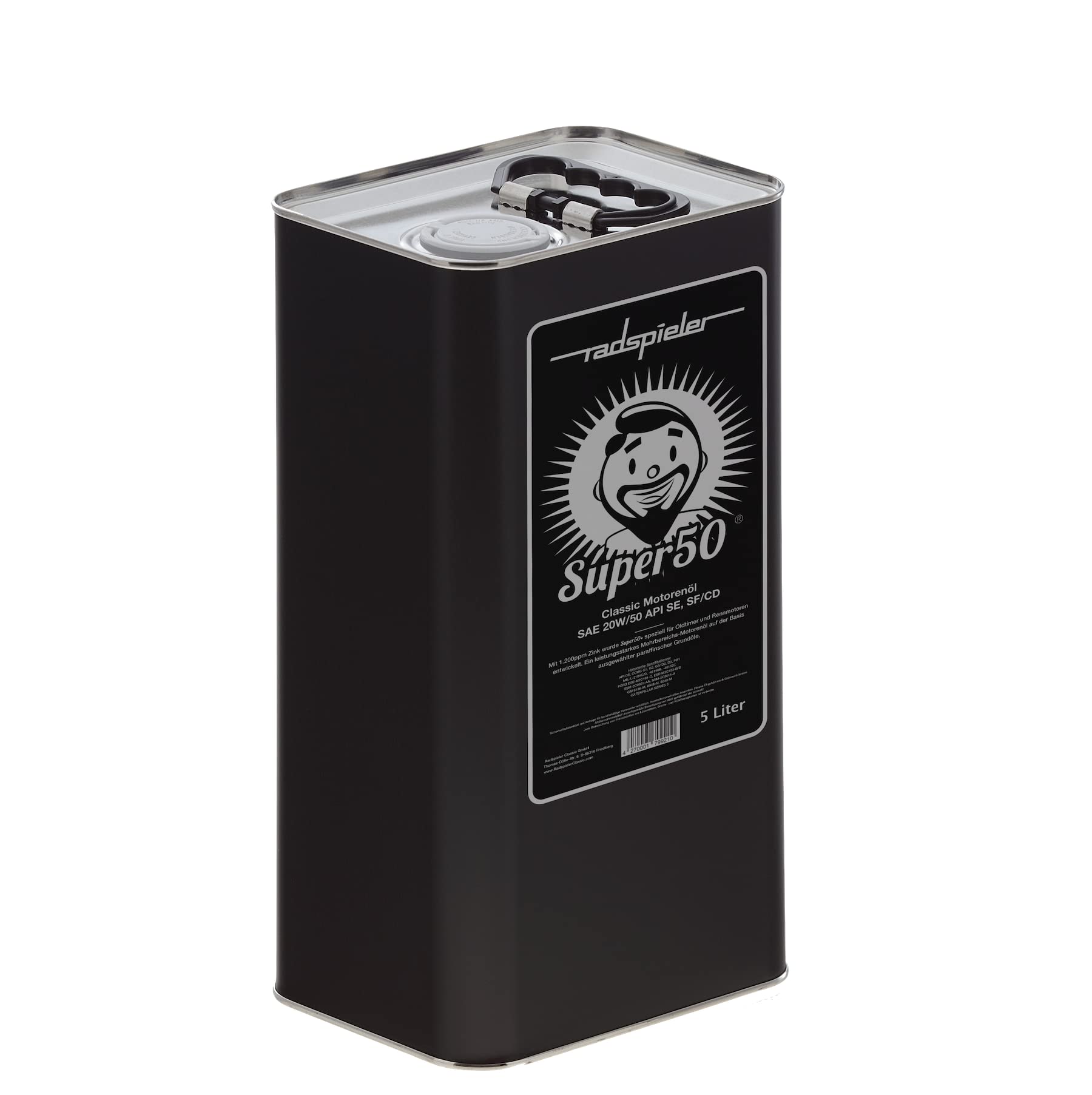 Super50 Classic Motorenöl - SAE 20W/50 API SE, SF/CD - 5L Super50 Classic Motorenöl - SAE 20W/50 API SE, SF/CD - 5L von Super50