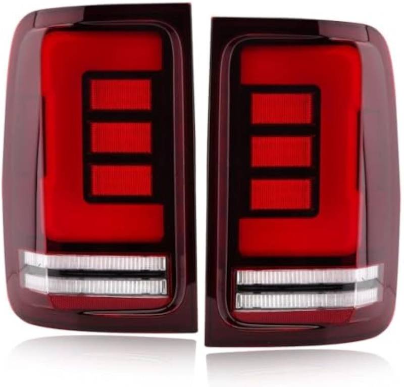 Superaur Rückleuchten Set Compatible für VW Amarok V6 2008-2020 Bremslicht und Signallicht hinten von Superaur