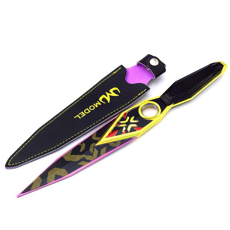 Superbuybox Schlüsselanhänger mit Spielschwert, Karambit-Messer, Kampfsport-Spiel-Kollektion, Schlüsselanhänger, Schreibtischdekoration, Rucksack-Anhänger, Geschenk (2023 Champion Kunai Messer, 30,5 von Superbuybox