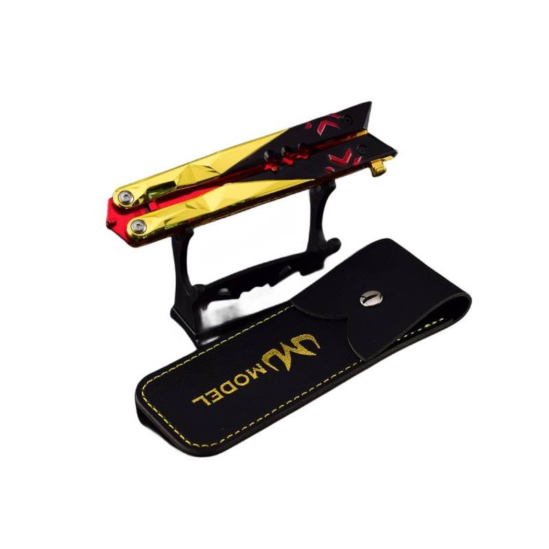 Superbuybox Schlüsselanhänger mit Spielschwert, Karambit-Messer, Kampfsport-Spiel-Kollektion, Schlüsselanhänger, Schreibtischdekoration, Rucksack-Anhänger, Geschenk (Champion 2022 Messer) von Superbuybox