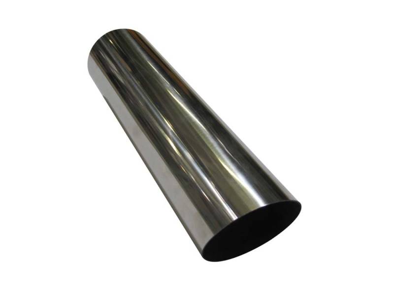 1 x 76mm Edelstahl Endrohr Endrohre zum anschweißen und ABE/EG-Betriebserlaubnis von von SUPERSPORT von SUPERSPORT