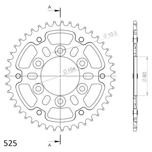 Stealth-Kettenrad Supersprox Stealth-Kettenrad Supersprox von Supersprox