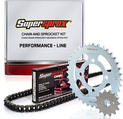Supersprox Honda CBR 125 R 04-10, Performance Kit Kettensatz Supersprox Honda CBR 125 R 04-10, Performance Kit Kettensatz von Supersprox