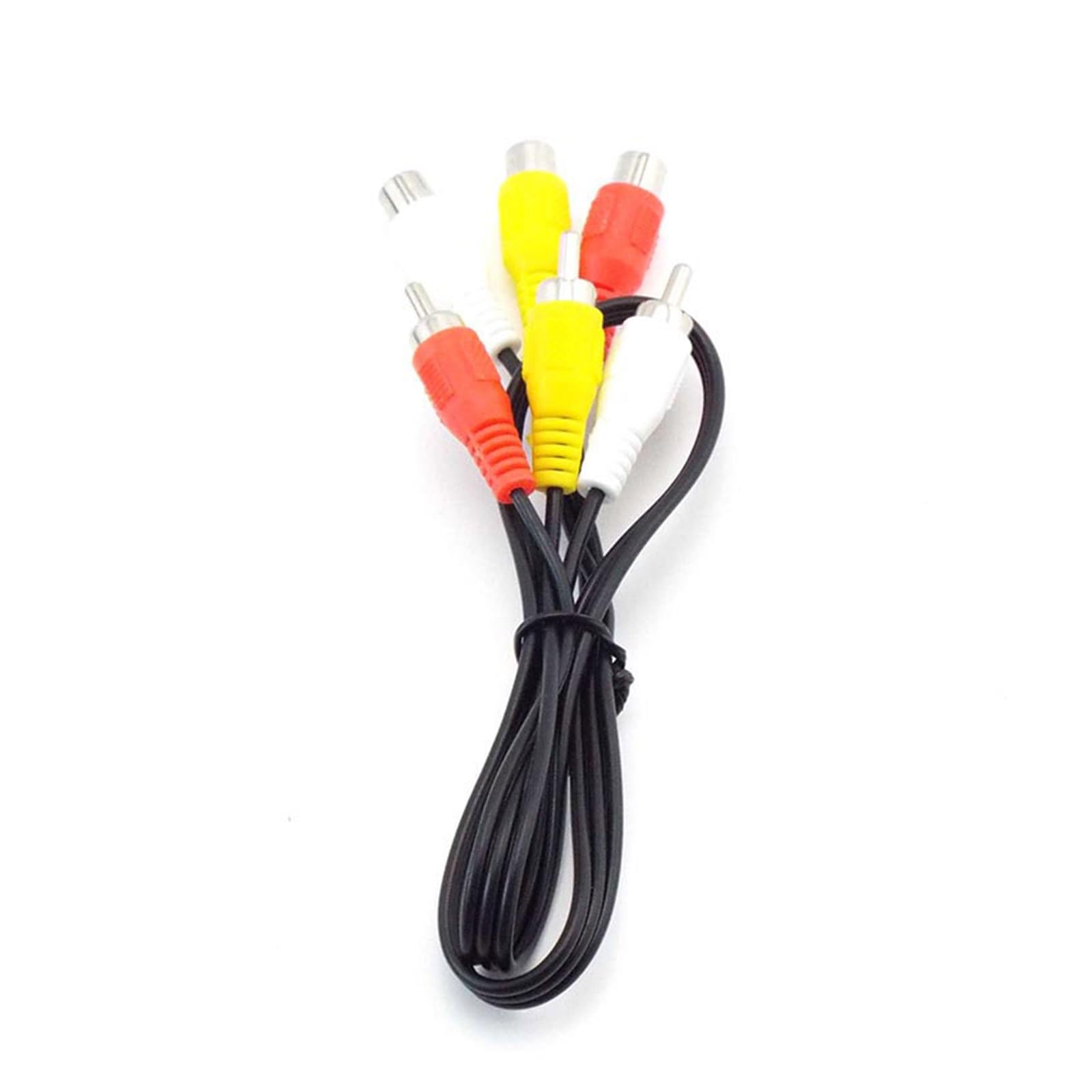 0,5 m 1 m 3 m 5 m 3 RCA-Stecker auf 3 RCA-Buchsen 3 RCA MF-Videokabelanschlüsse AV-Leitungsverlängerungskabel-Adapter for Heim-DVD-Player(0.5M) von Supkancl