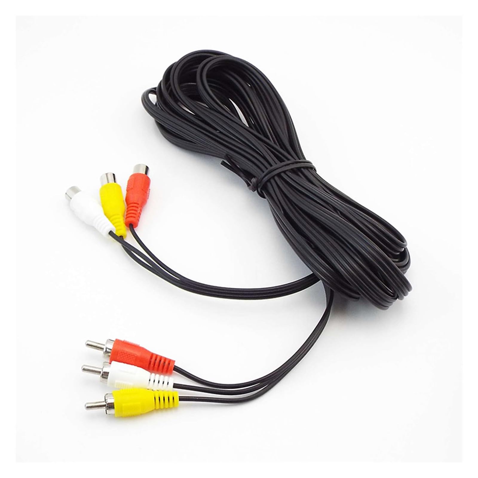 0,5 m 1 m 3 m 5 m 3 RCA-Stecker auf 3 RCA-Buchsen 3 RCA MF-Videokabelanschlüsse AV-Leitungsverlängerungskabel-Adapter for Heim-DVD-Player(5M) von Supkancl