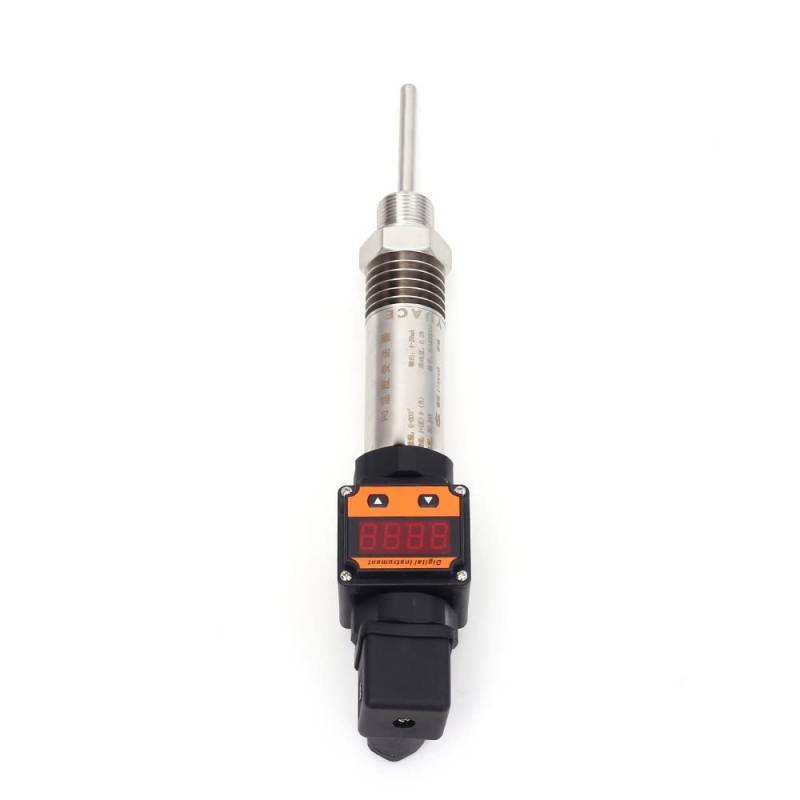 0-600 Celuis PT100 Sensormodul Temperatursensor 4-20mA M20x15 G1/2 1/2NPT Integrierter Temperatursender mit LED-Anzeige(0-180 1l2bsp 50MM) von Supkancl