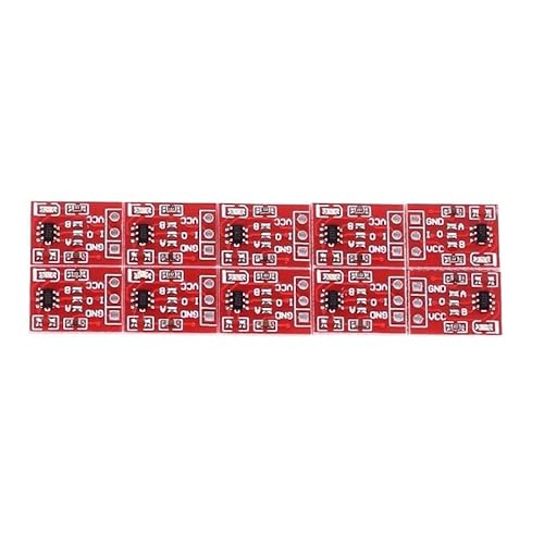 10 Stück TTP223 Touch Key Switch Modul Touch Button Kapazitive Schalter Selbstsichernde/Nicht verriegelnde kapazitive Berührungsschalter 10 Stück TTP223 Touch Key Switch Modul Touch Button Kapazitive Schalter Selbstsichernde/Nicht verriegelnde kapazitive Berührungsschalter von Supkancl
