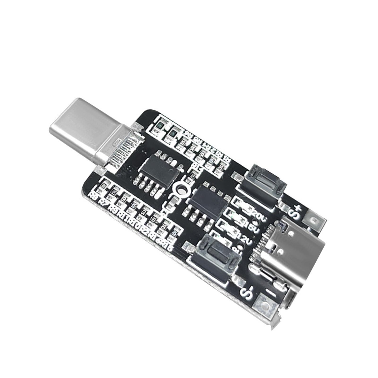 100W 5A USB Type-C Decoy Trigger Board 5V 9V 12V 15V 20V Ausgang QC PD 2.0 3.0 Trigger Adapter Kabelverbindung Polling Detector 100W 5A USB Type-C Decoy Trigger Board 5V 9V 12V 15V 20V Ausgang QC PD 2.0 3.0 Trigger Adapter Kabelverbindung Polling Detector von Supkancl