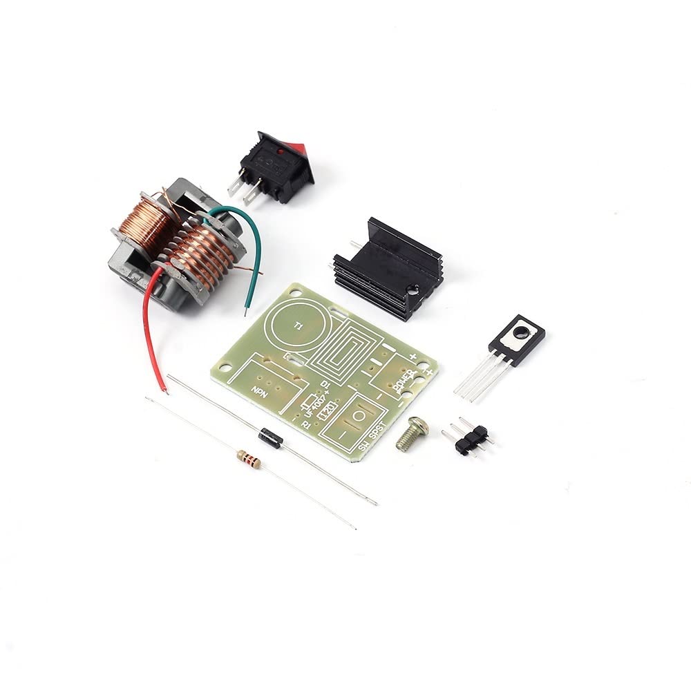 15KV 15000V Hochfrequenz-DC-Hochspannungs-Lichtbogen-Zündungsgenerator Inverter Boost Step-Up 18650 DIY Kit U-Core-Transformator-Suite 15KV 15000V Hochfrequenz-DC-Hochspannungs-Lichtbogen-Zündungsgenerator Inverter Boost Step-Up 18650 DIY Kit U-Core-Transformator-Suite von Supkancl