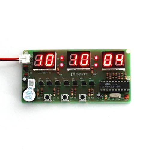 C51 Digital DIY Electronic Clock Kit Suite DIY Kit Six 6 Bits Elektronische Teile und Komponenten Eletronicos Digital Clock Timer(6 Bits) von Supkancl
