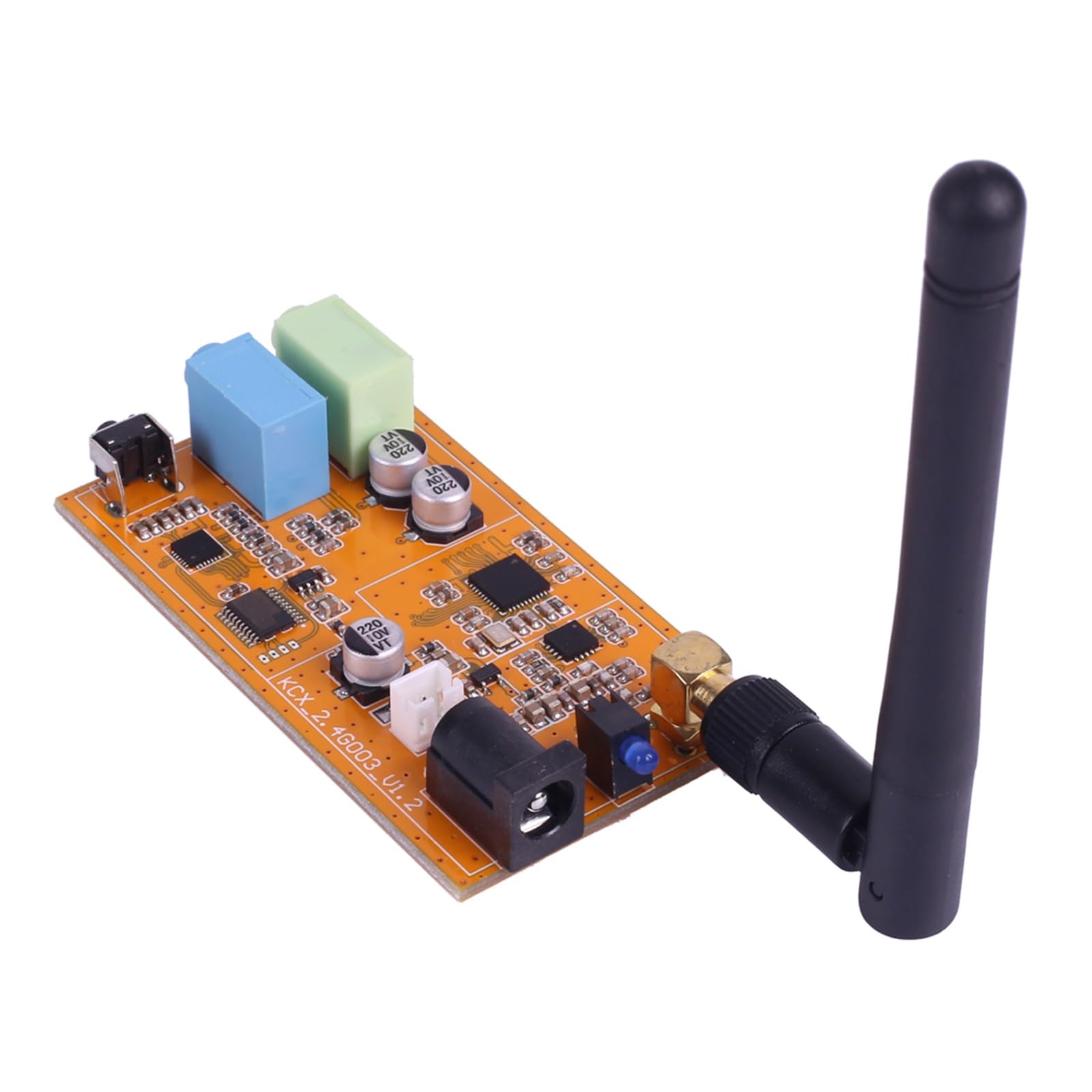 DC 5 V 2,4 GHz Wireless Stereo Audio Transmitter und Receiver Module Board Wireless GFSK Transceiver DIY Lautsprecher DC 5 V 2,4 GHz Wireless Stereo Audio Transmitter und Receiver Module Board Wireless GFSK Transceiver DIY Lautsprecher von Supkancl