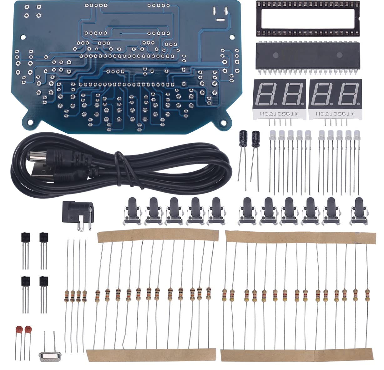 DIY Game Board Kit Whack-A-Mole Spiel MCU Chip Rapid Response Memory Training DC 5V Elektronisches Löttraining Rote LED DIY Game Board Kit Whack-A-Mole Spiel MCU Chip Rapid Response Memory Training DC 5V Elektronisches Löttraining Rote LED von Supkancl