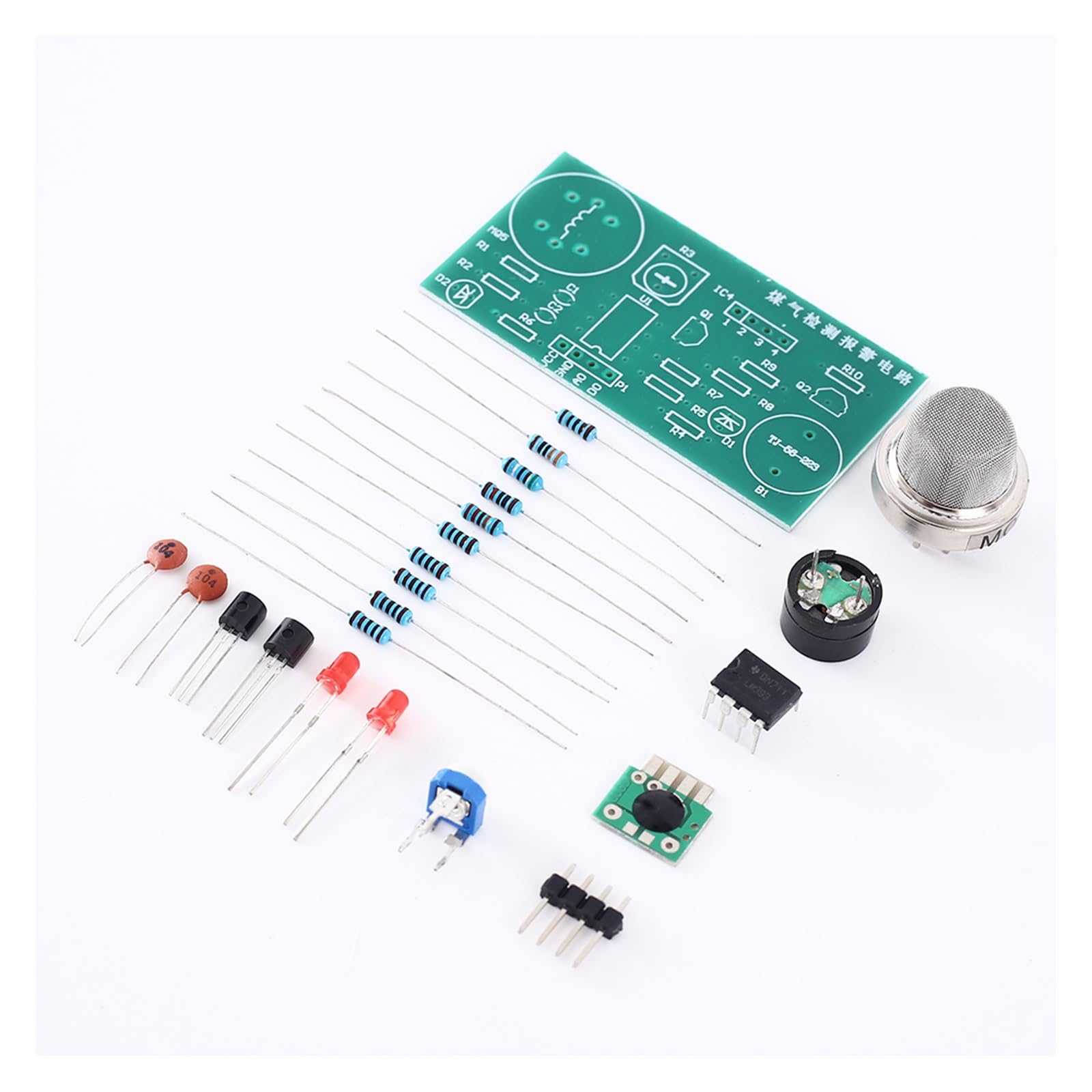 DIY Kit MQ-2 Rauchmelder Sensor Kohle CO2 CO Gas Alarm Elektronische Komponenten Schweißpraxis DIY Kit MQ-2 Rauchmelder Sensor Kohle CO2 CO Gas Alarm Elektronische Komponenten Schweißpraxis von Supkancl
