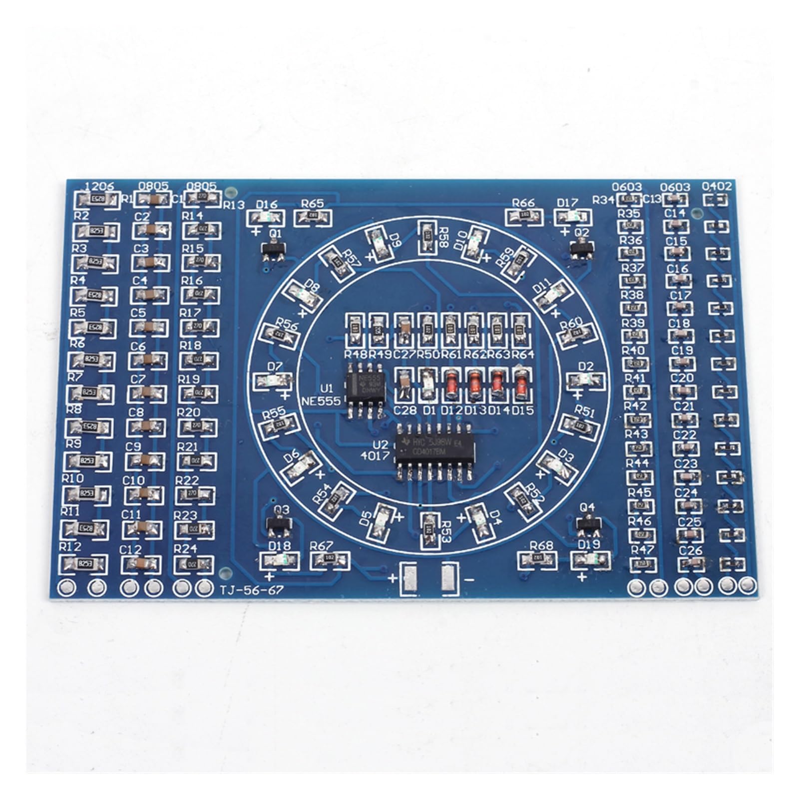 DIY Kit SMD Rotating Flashing LED Components Eletronicos Solder Board Skill Electronic DIY Kit Circuit Training Suite DIY Kit SMD Rotating Flashing LED Components Eletronicos Solder Board Skill Electronic DIY Kit Circuit Training Suite von Supkancl