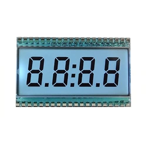 EDC190 4-stellige LCD-Digitalröhrenanzeige Uhr Statisches Fahren -20~70 Grad Celsius Betriebstemperatur Positive Anzeige 3 V EDC190 4-stellige LCD-Digitalröhrenanzeige Uhr Statisches Fahren -20~70 Grad Celsius Betriebstemperatur Positive Anzeige 3 V von Supkancl