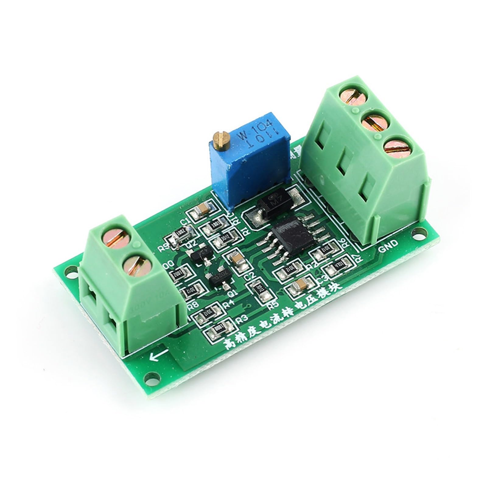 Strom-Spannungs-Konverter-Modul 0/4–20 mA bis 0–5 V Spannungstransmitter 0–5 V bis 0–20 mA Signalumwandlungs-Konditionierungsplatine(Voltage to Current) von Supkancl