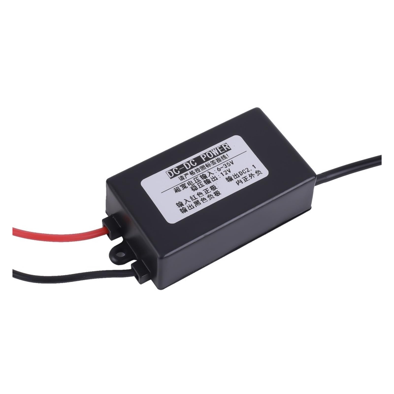 Wasserdichter Abwärtsspannungswandler DC-DC 6V-35V auf 12V Buck Boost Netzteilmodul Stabilisator mit DC-Anschluss Wasserdichter Abwärtsspannungswandler DC-DC 6V-35V auf 12V Buck Boost Netzteilmodul Stabilisator mit DC-Anschluss von Supkancl