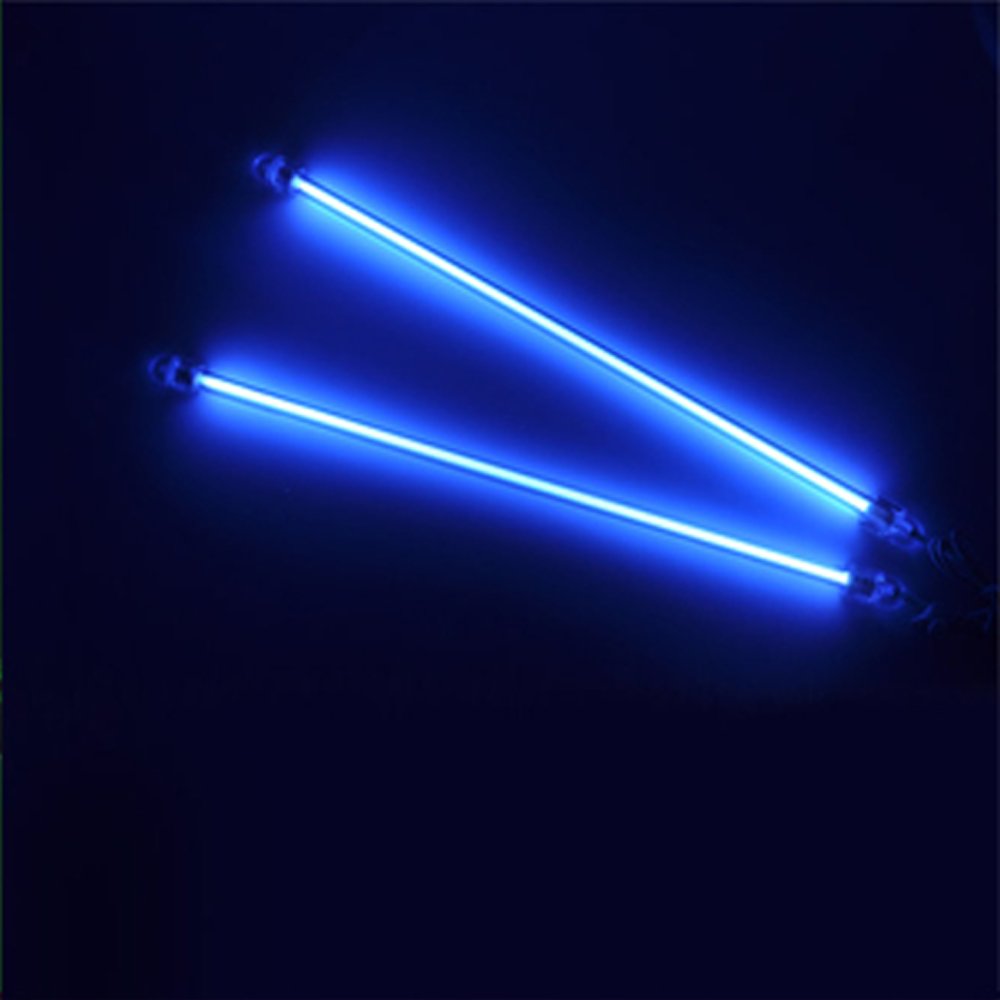 Supmico 15cm KFZ Unterboden Innenbeleuchtung Fußraumbeleuchtung Neonröhren Licht Kaltkathoden Blau Lampe von Supmico