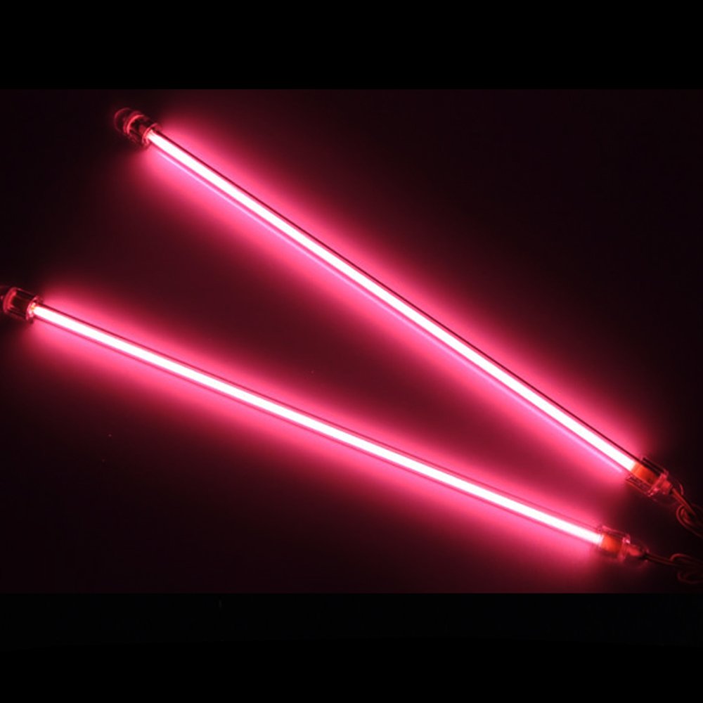 Supmico 15cm KFZ Unterboden Innenbeleuchtung Fußraumbeleuchtung Neonröhren Licht Kaltkathoden Rot Lampe von Supmico