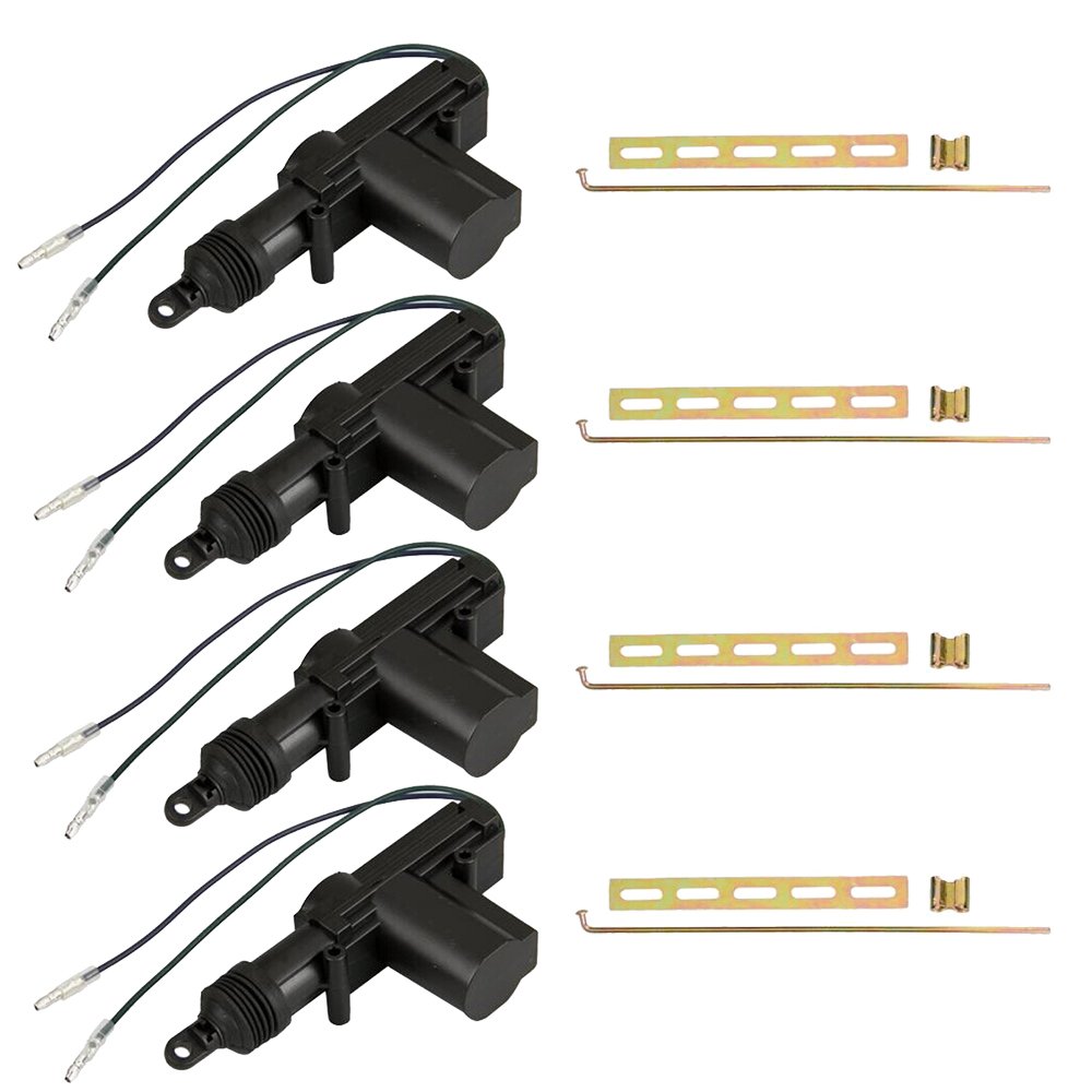 Supmico 4 X KFZ LKW Türschloss Stellantrieb 2-polig Draht 12V Ergänzung oder Kofferraum Entriegelung hohe Energie Supmico 4 X KFZ LKW Türschloss Stellantrieb 2-polig Draht 12V Ergänzung oder Kofferraum Entriegelung hohe Energie von Supmico