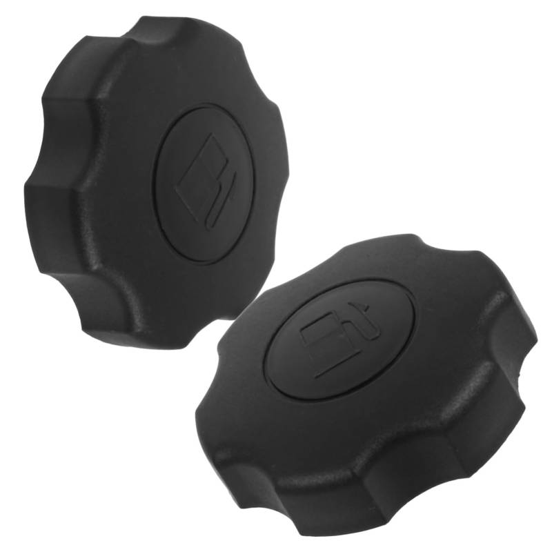 SUPVOX 2 Stück Kraftstofftankabdeckungszubehör Motorrad Tankdeckel Rasenmäher Ersatzteil Motortankdeckel Auto-tankdeckel Tankdeckel Für Gartenmäher Tankdeckel Für Generator Schwarz Pp von Supvox