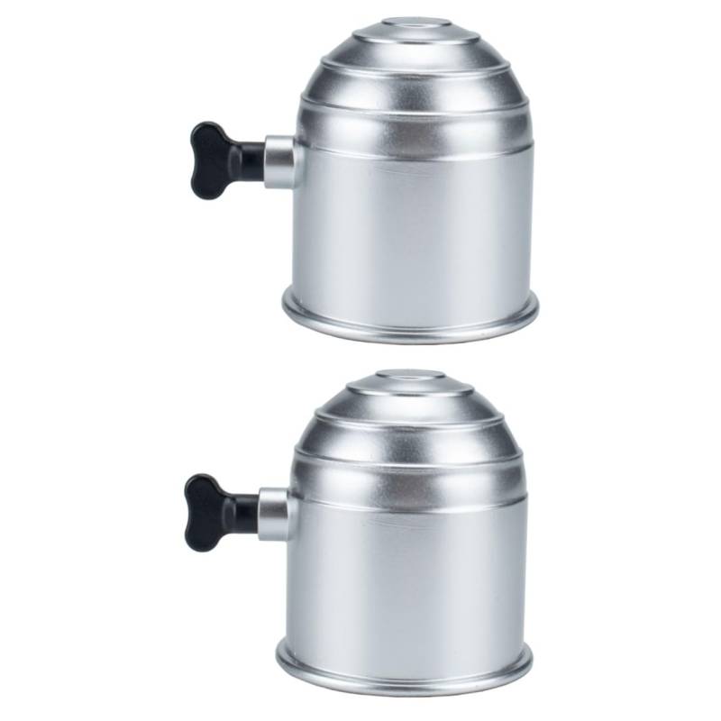 Supvox 2 Stücke Tow Bar Kappe Für 50mm Hitch Trailer Tow Abdeckung Semi- LKW Protector Silber von Supvox