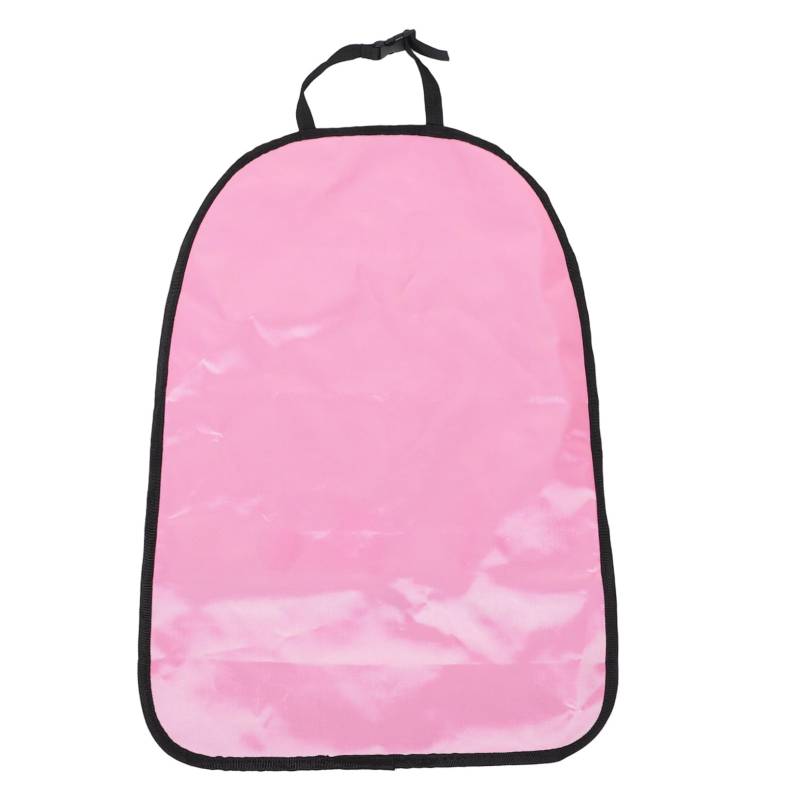 Supvox Auto Kickpad Fußmatten-Rücksitzschutz Auto-Kickmatte Rückenlehnenbezug Rücksitz-Auto-Organizer Autositzmatte Autokehfler Organisator PU-Kunstleder Rosa von Supvox