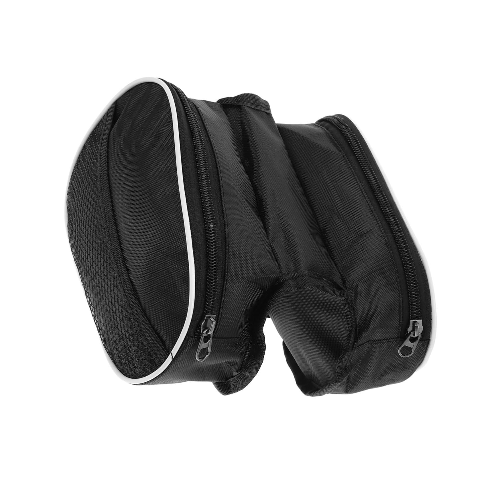 Supvox Rahmentasche Motorrad-Kofferraumtasche Fahrradtaschen für Rennräder Fahrrad -Lenkerbeutel Fahrradlenkertasche Fahrrad Fronttasche Motorrad -Schwanzbeutel Oxford-Stoff Schwarz von Supvox