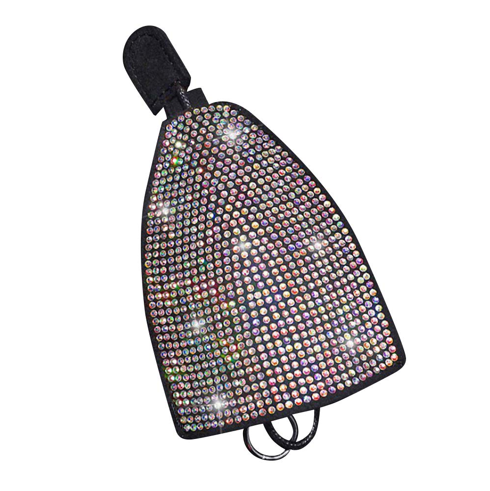 Bling Strass Auto Zubehör Innenraum Frauen,Bling Glitzer Autoschlüssel Abdeckung,Luxuriös Glitzer Diamant Auto Schlüsselanhänger Tasche Schutz Bling Strass Auto Zubehör Innenraum Frauen,Bling Glitzer Autoschlüssel Abdeckung,Luxuriös Glitzer Diamant Auto Schlüsselanhänger Tasche Schutz von Surakey