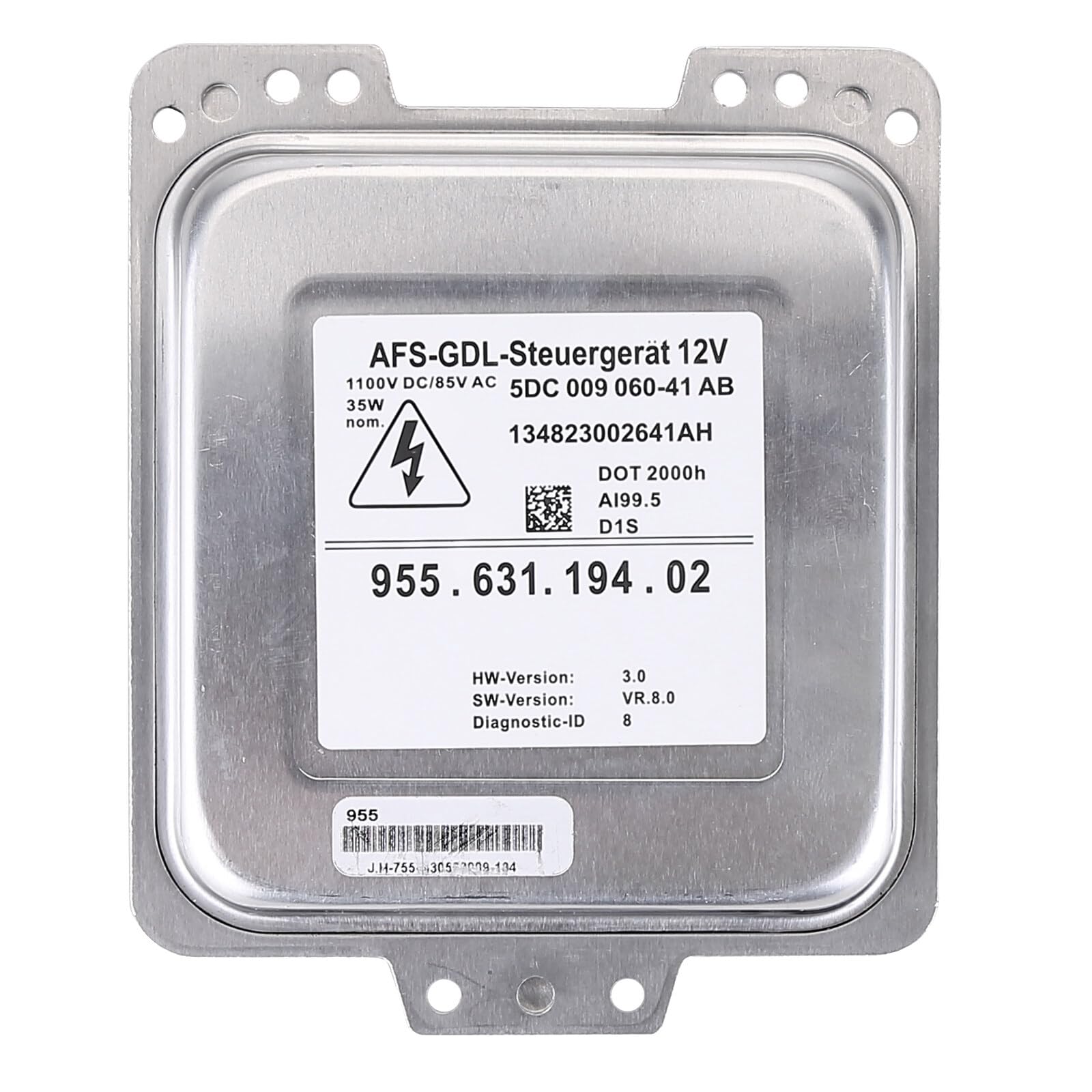 D1S HID Xenon Scheinwerfer Vorschaltgerät 5DC00928500 Für Cayenne 2007-2010 Xenon Ballast Steuergerät Vorschaltsteuergerät Xenon Ballaststeuergerät Vorschaltgerät Modul 95563119401 95563119402 35W 85V von Surakey