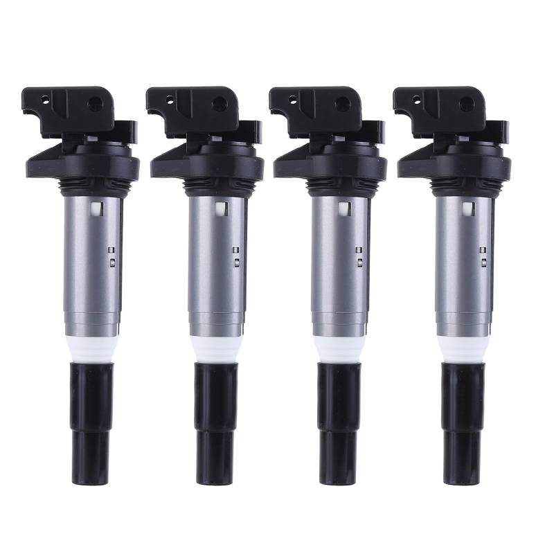 Surakey 4Pcs Ignition Coils Replacement for 1 Series E81 E87 E82 E88 116 i 118 i 120 i N43 Replaces 12137559842 12137562745 von Surakey