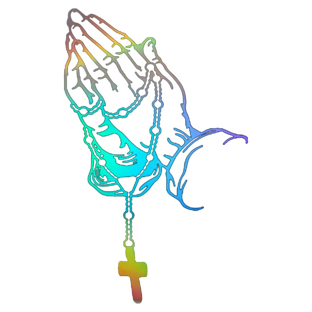 Surakey Auto Aufkleber, Lustiger Beten Kreuz Kirche Auto Fenster Körper Aufkleber Betende Hände Autoaufkleber Wandaufkleber Auto Dekoration Realistic Tattoo Aufkleber Auto Styling Aufkleber,30cmx20cm Surakey Auto Aufkleber, Lustiger Beten Kreuz Kirche Auto Fenster Körper Aufkleber Betende Hände Autoaufkleber Wandaufkleber Auto Dekoration Realistic Tattoo Aufkleber Auto Styling Aufkleber,30cmx20cm von Surakey
