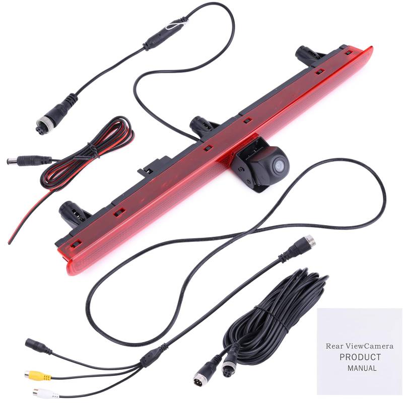 Surakey High-Mounted Brake Light with Rearview Reversing Camera Compatible for Sprinter W906 2006-2018 von Surakey