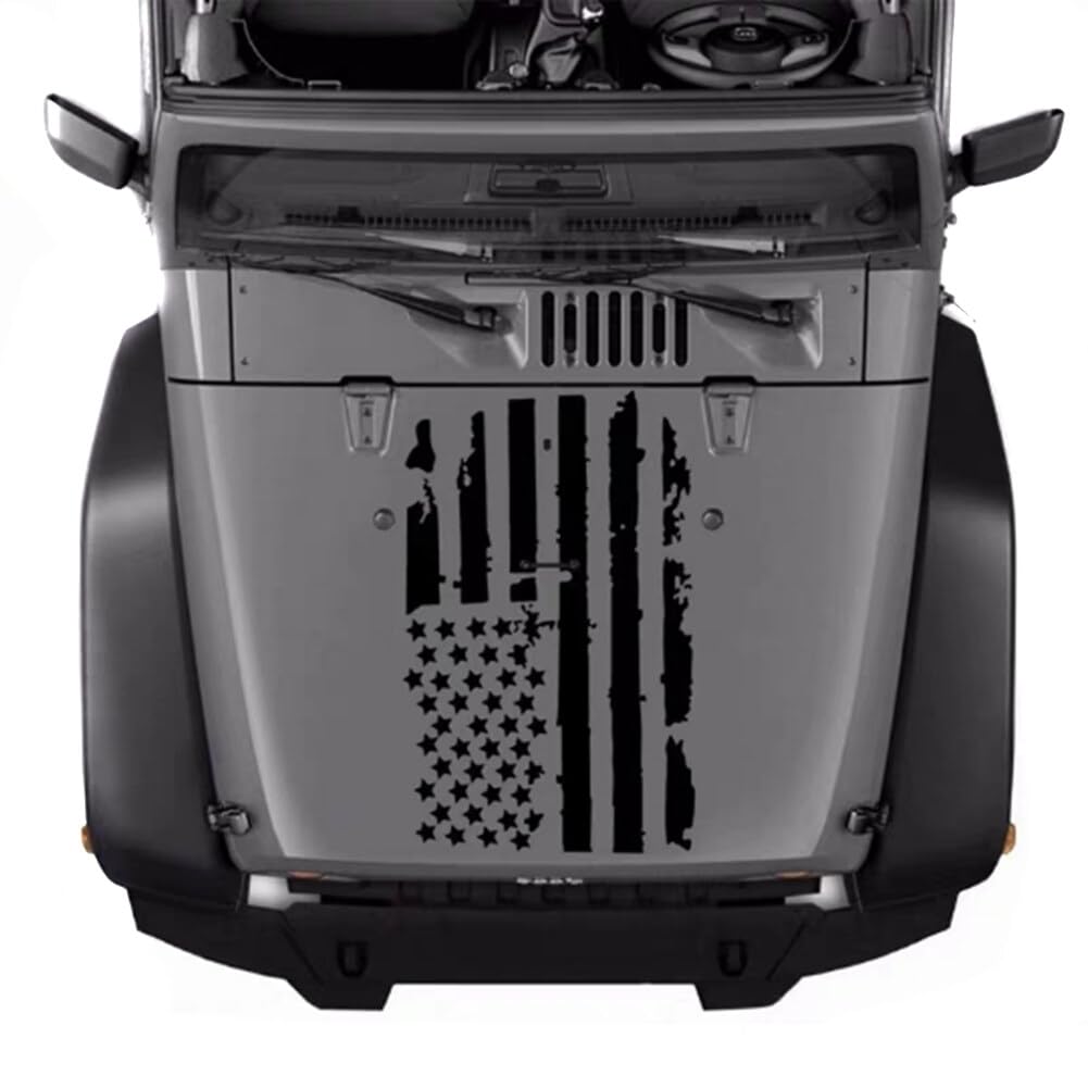 Motorhaube Aufkleber, Amerikanischen Flagge Aufkleber für Auto Personalisiert Aufkleber Wasserdicht Karosserie Aufkleber Selbstklebender Aufkleber USA Flagge Auto Styling Dekoration 90x51cm Motorhaube Aufkleber, Amerikanischen Flagge Aufkleber für Auto Personalisiert Aufkleber Wasserdicht Karosserie Aufkleber Selbstklebender Aufkleber USA Flagge Auto Styling Dekoration 90x51cm von Surakey