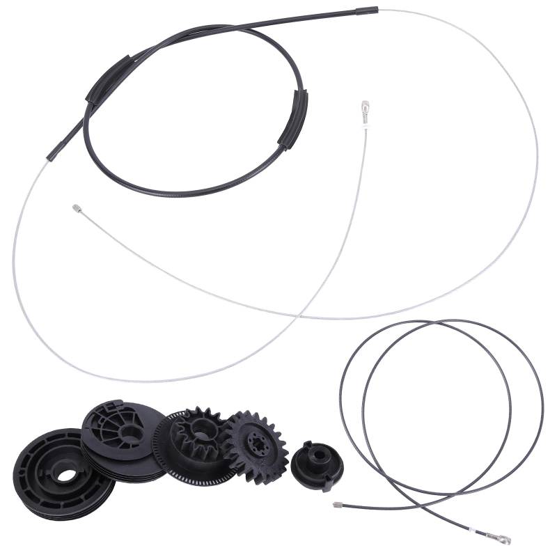 Surakey Sliding Door Guide Rail Repair Kit Compatible for Vito W639 2003-2014 Replaces A6398200442 von Surakey