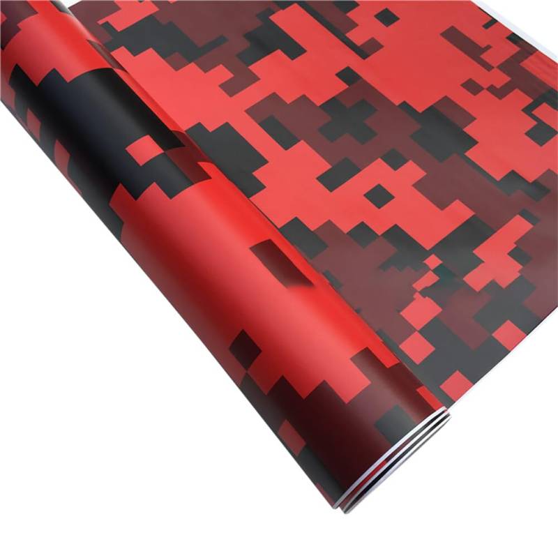 Tarnung Autofolie Aufkleber,Selbstklebend Autofolie, Camouflage Autoaufkleber Folie PVC Auto Folie Wasserdichter Auto Schutz Folie Vinyl Wrap DIY Tuning Schutzfolie Wrap für Auto/Fahrrad/Motorrad von Surakey
