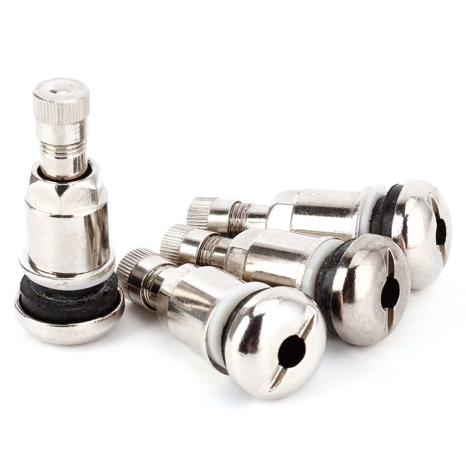 4x SILBER CHORM VERSTECKTE Universal Metallventile Stahlventile Felgenventile Alufelgen Felgen Ventile 11,3mm Aluminium-Ventil Metall-Ventil Leicht Neu 4x SILBER CHORM VERSTECKTE Universal Metallventile Stahlventile Felgenventile Alufelgen Felgen Ventile 11,3mm Aluminium-Ventil Metall-Ventil Leicht Neu von SurePromise One Stop Solution for Sourcing
