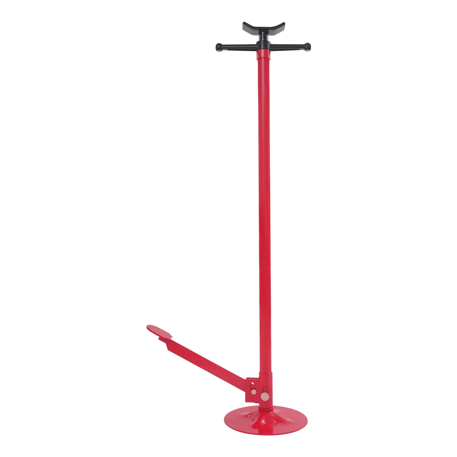 Susoso Wagenheber, Unterstützständer Max. Tragfähigkeit 0.75T Einstellbarer Höhenbereich 133.5-200cm Stützfuß Sicherer Gebrauch für Autowerkstätten Rot, Schwarz Susoso Wagenheber, Unterstützständer Max. Tragfähigkeit 0.75T Einstellbarer Höhenbereich 133.5-200cm Stützfuß Sicherer Gebrauch für Autowerkstätten Rot, Schwarz von Susoso