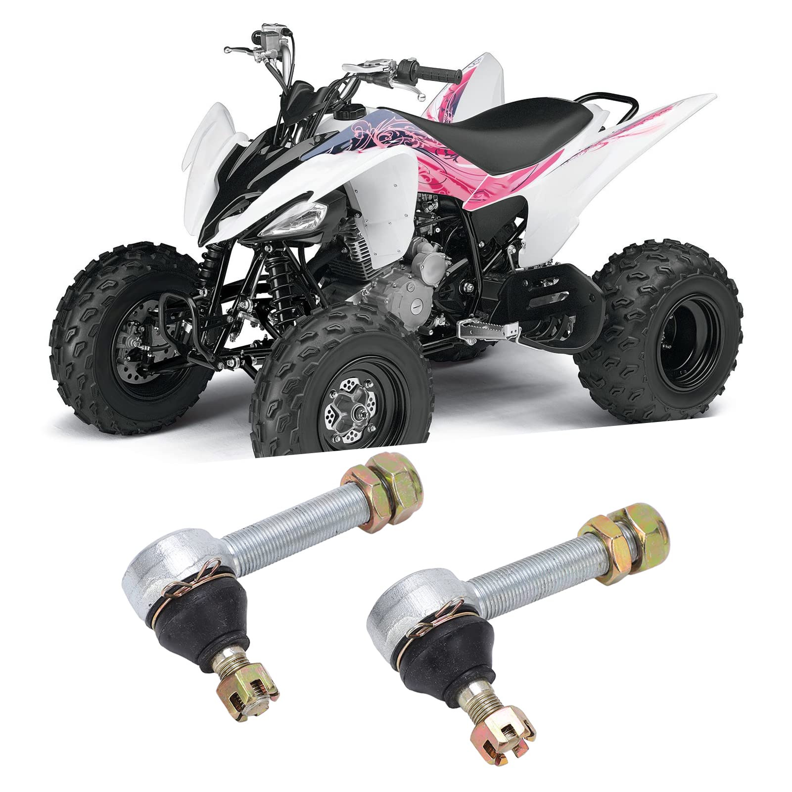 SustVita 12mm 16mm Ball Joint Kit, Steel Alloy Tie Rod End Balls Joiner for ATV Go Kart Moped Scooter, Quad Dirt Bike Aessory SustVita 12mm 16mm Ball Joint Kit, Steel Alloy Tie Rod End Balls Joiner for ATV Go Kart Moped Scooter, Quad Dirt Bike Aessory von SustVita