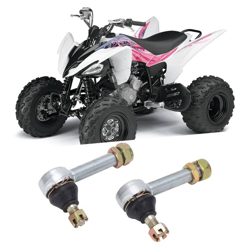 SustVita 12mm 16mm Ball Joint Kit, Steel Alloy Tie Rod End Balls Joiner for ATV Go Kart Moped Scooter, Quad Dirt Bike Aessory von SustVita