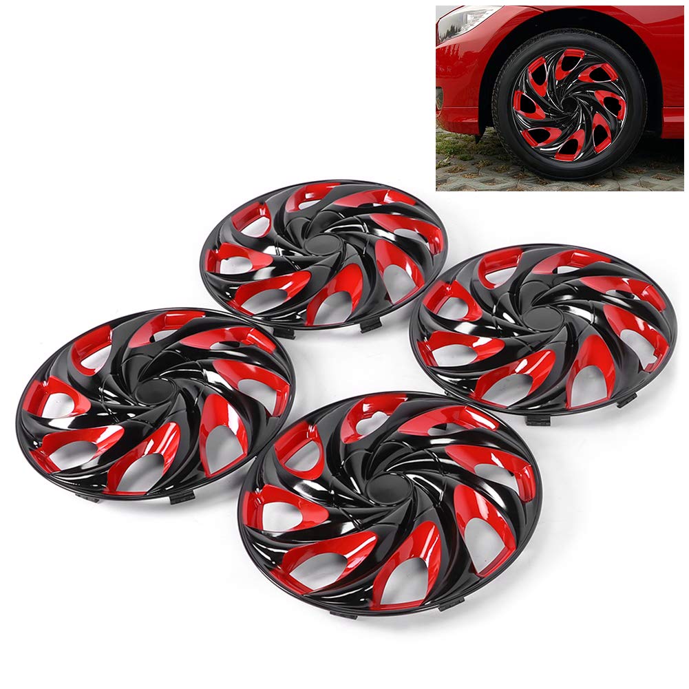 Sustvita Snap on Rad Protector Hubcaps, 4 Packung 15 Zoll Rad Cover Hubcap Autozubehör für R15 Tire & Steel Rim geeignet Sustvita Snap on Rad Protector Hubcaps, 4 Packung 15 Zoll Rad Cover Hubcap Autozubehör für R15 Tire & Steel Rim geeignet von SustVita