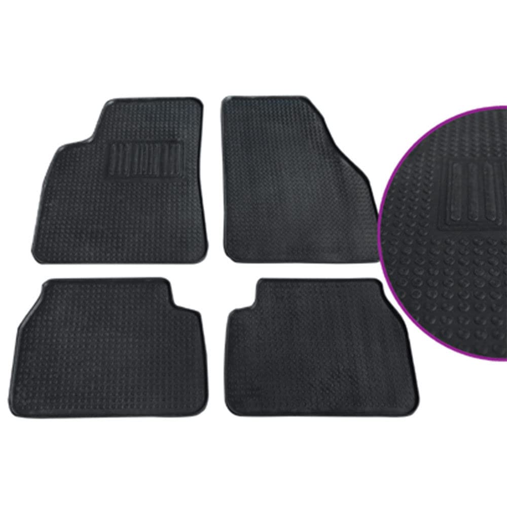 Set aus 4 Auto-Fußmatten aus Gummi Artikelnummer KA8479 Set aus 4 Auto-Fußmatten aus Gummi Artikelnummer KA8479 von Susy Shop
